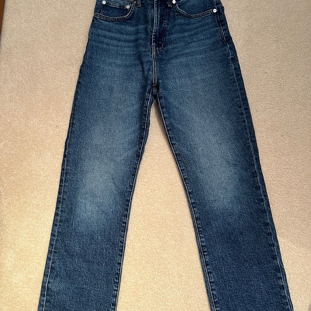 MADEWELL STRAIGHT  leg 90"s Jeans Perfect!!